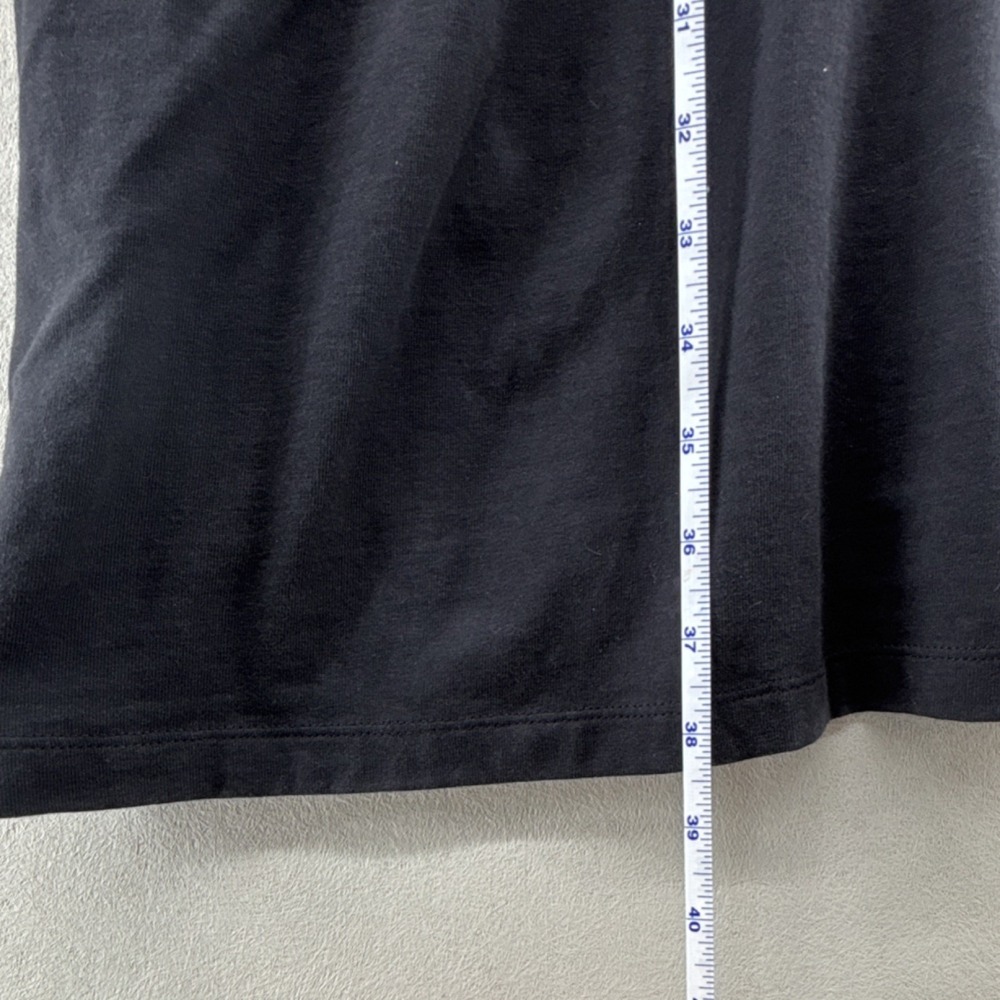 Pure Jill Cowl Neck Tunic Dress‎ L Lagenlook Swing Pima Cotton Tencel Pockets - Picture 12 of 13